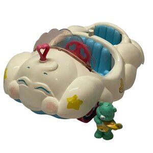 VTG Care Bears Cloud Car 1983 Kenner Toys American Greetings  W/ Wish Bear